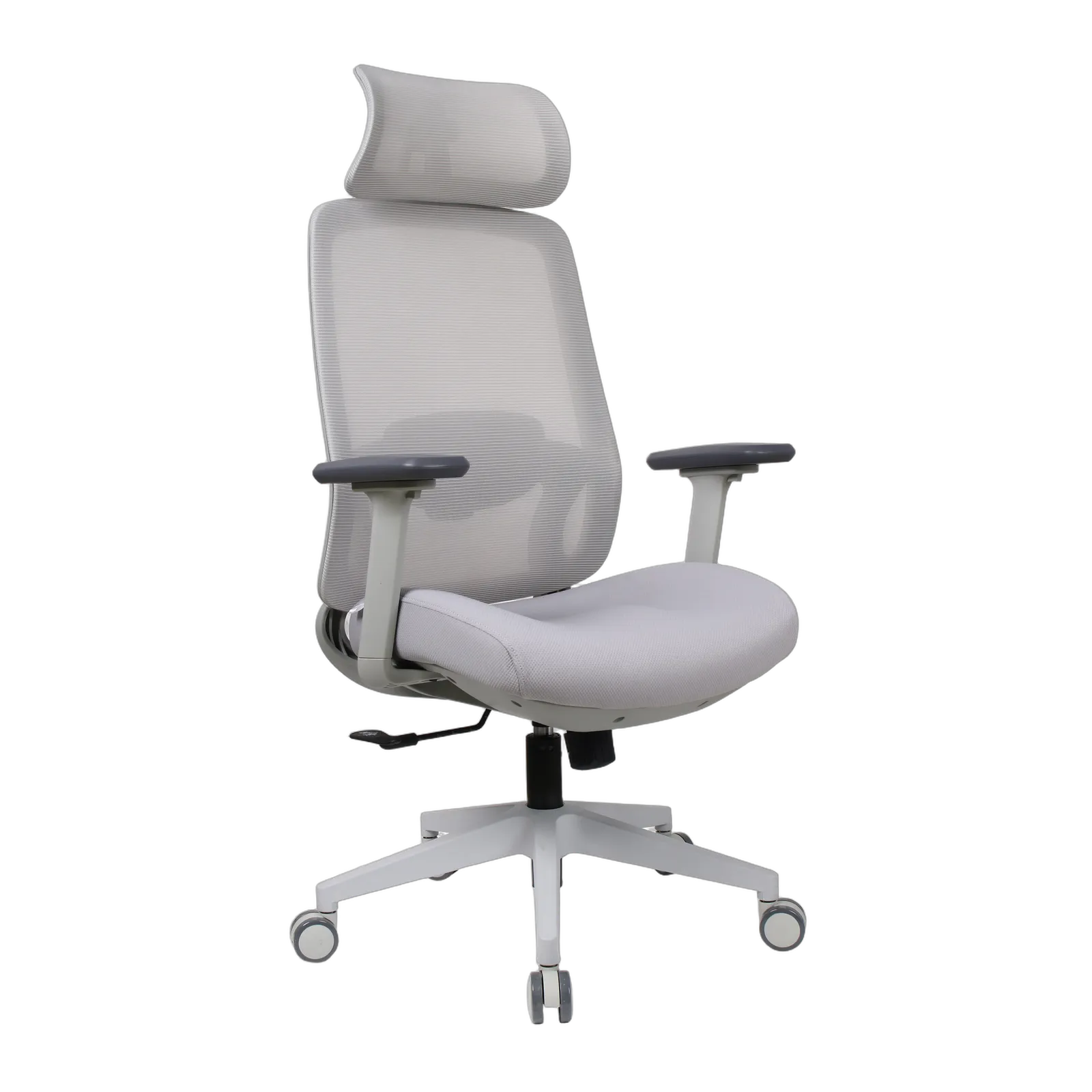 Model 2458 Series - 2458 Grey Fabric Seat(1)