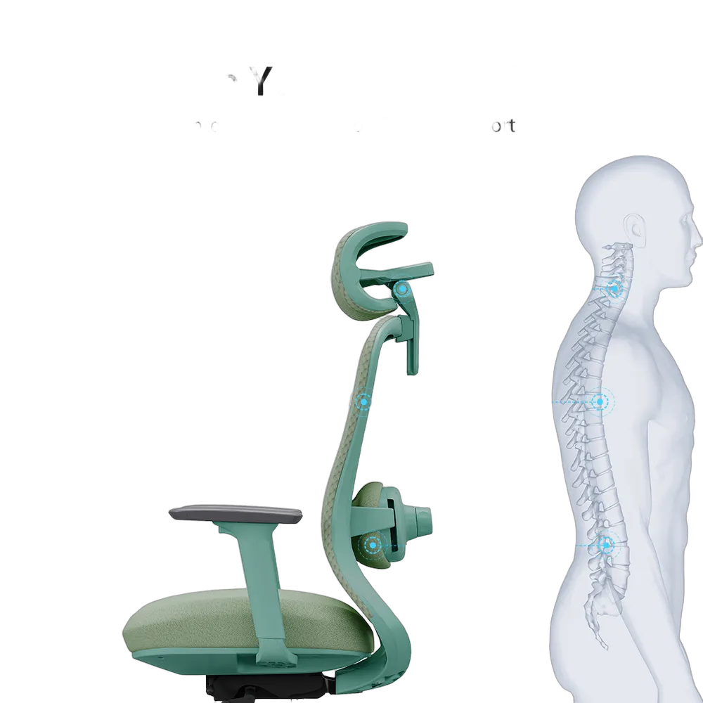 Thumbnail for Premium ErgoChair - Green