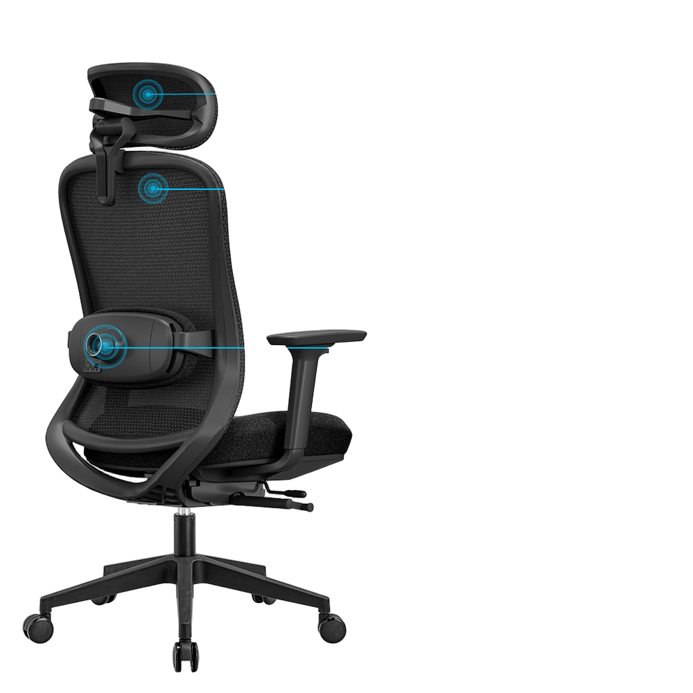 Thumbnail for Premium ErgoChair - Black