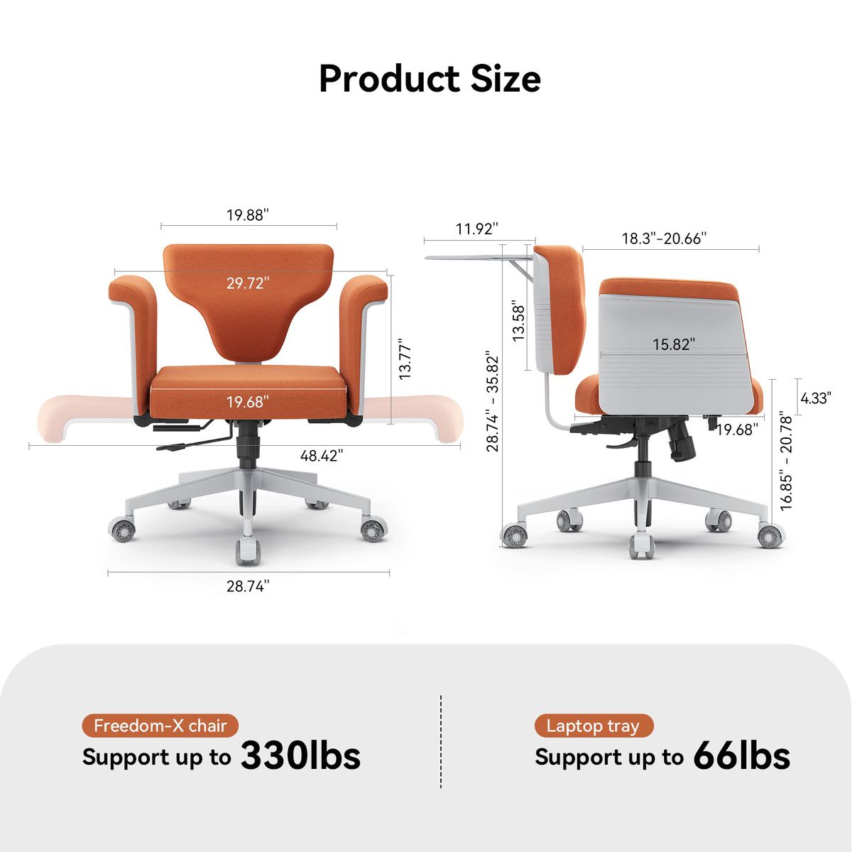 Thumbnail for Freedom-X Ergonomic Office Chair