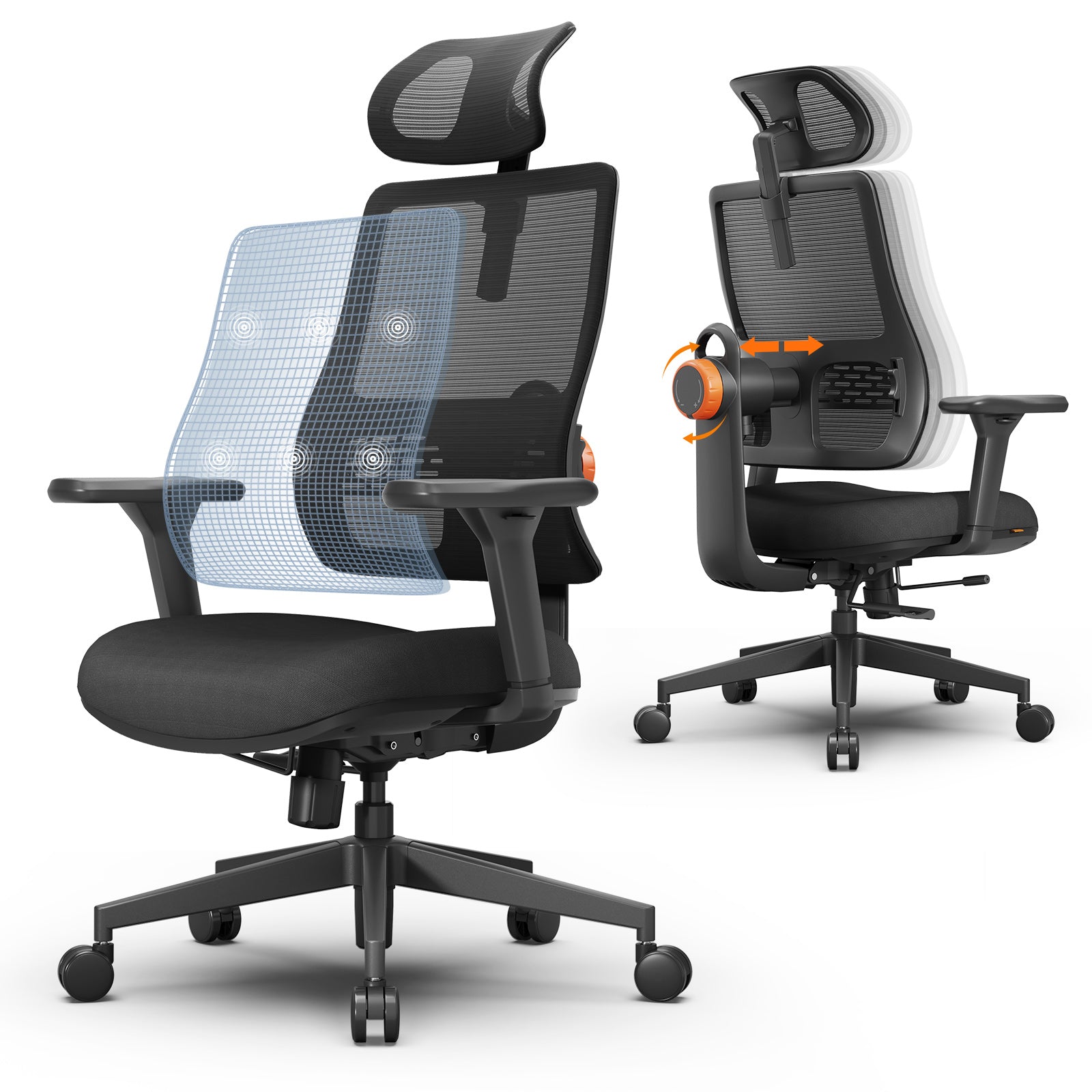 Magic H Ergonomic Office Chair